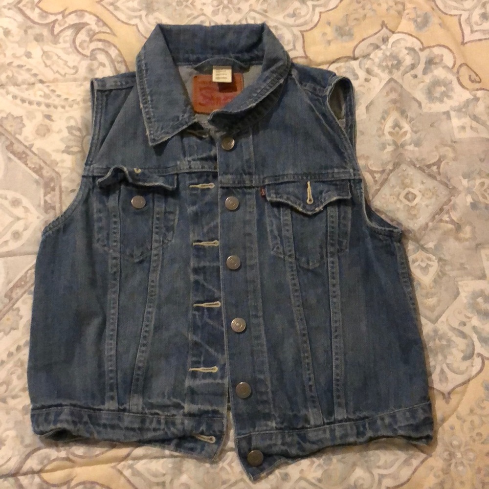 Worn Once Levi Denim Vest